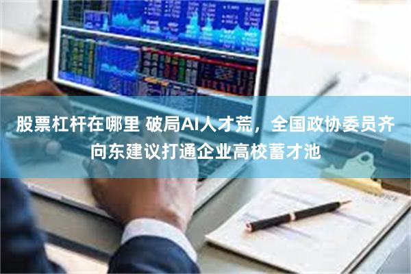 股票杠杆在哪里 破局AI人才荒，全国政协委员齐向东建议打通企业高校蓄才池