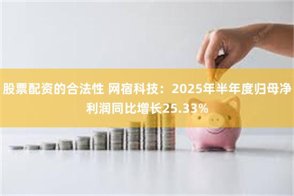 股票配资的合法性 网宿科技：2025年半年度归母净利润同比增长25.33%
