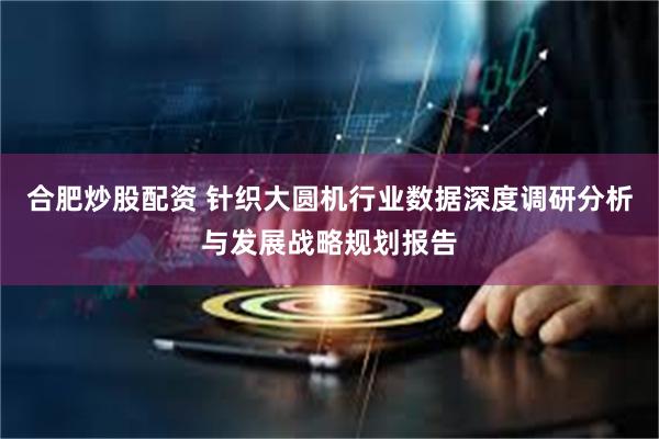 合肥炒股配资 针织大圆机行业数据深度调研分析与发展战略规划报告
